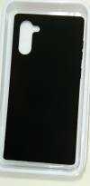 Θήκη Silicone Cover για Samsung Galaxy Note 10 Μαύρο Θήκη Silicone Cover για Samsung Galaxy Note 10 Μαύρο
